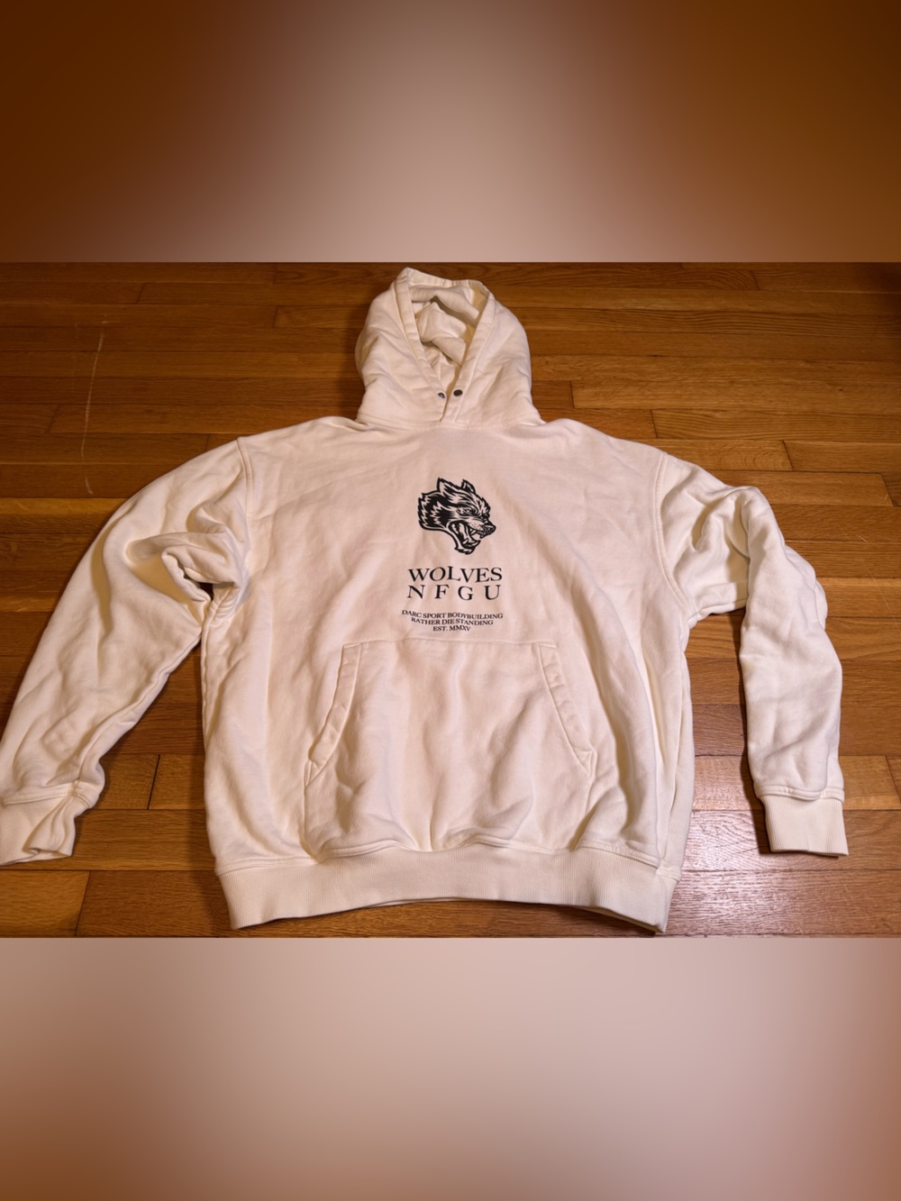 Darc Sport White Hoodie